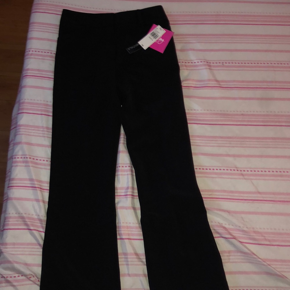 black pants size 8